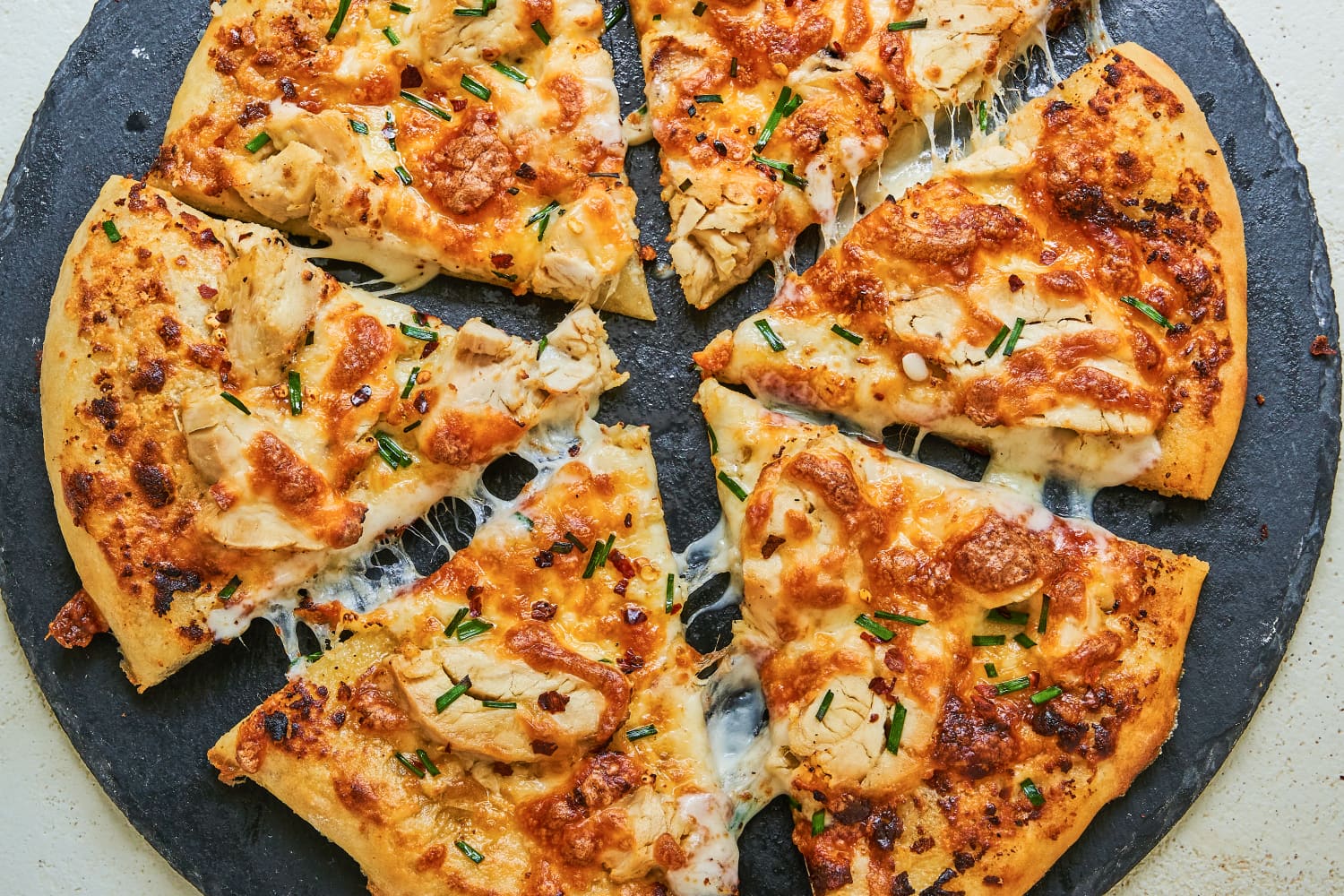 Chicken Alfredo Pizza Recipe (With Rotisserie Chicken) The Kitchn